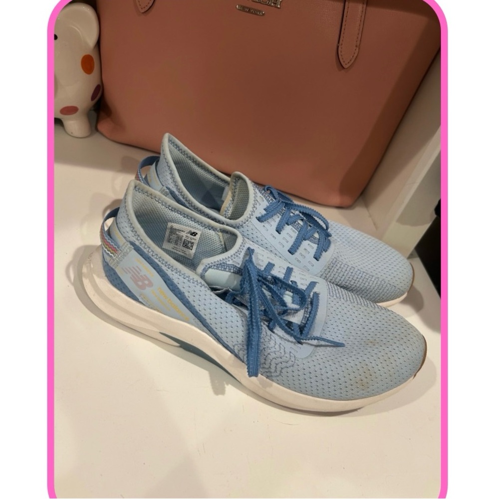 New Balance Women's Sky Blue Athletic Shoes